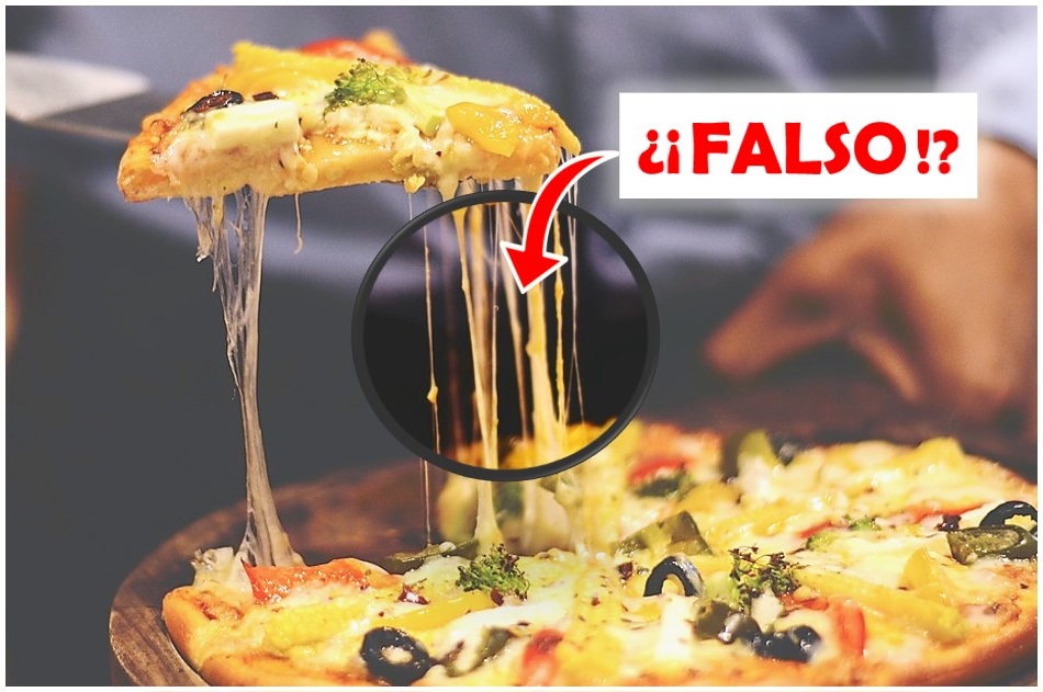 Pizza SIN QUESO ¿Se está engañando al consumidor?, queso que no es queso falta queso sucedáneo de queso