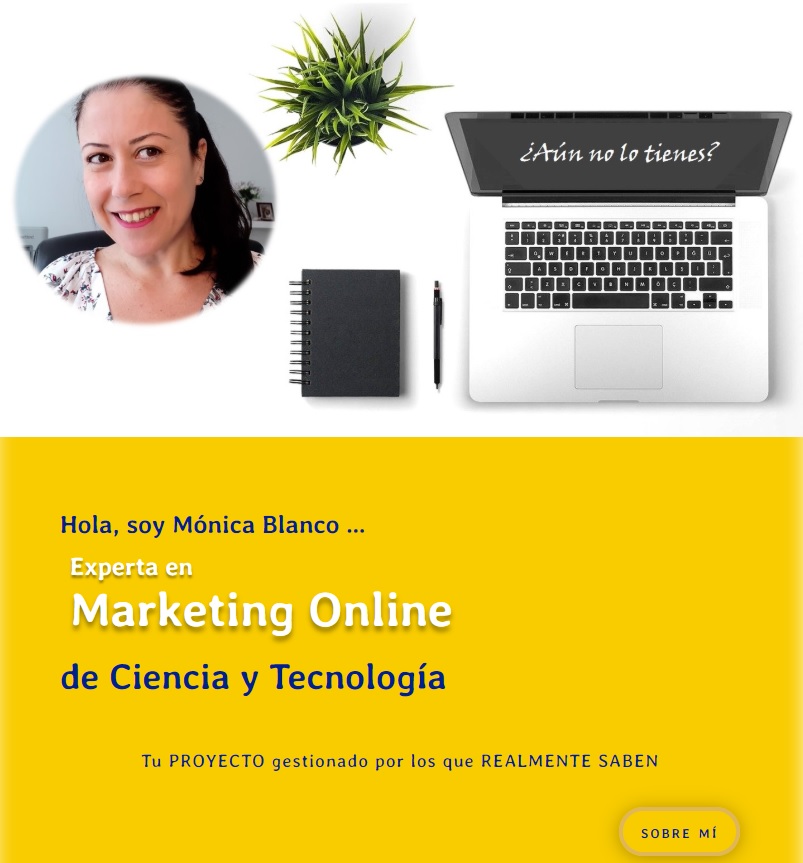 Mónica Blanco Freijo Experta en Marketing Online de Ciencias y Tecnologías