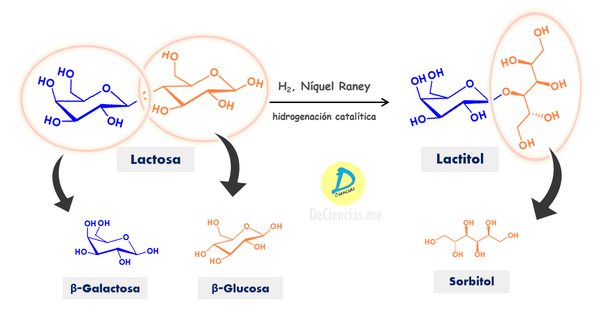 Obtención del Lactitol a partir de Lactosa - Blog DeCiencia-me